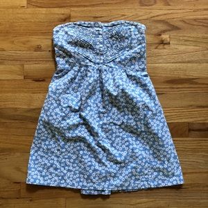 Floral Strapless Dress